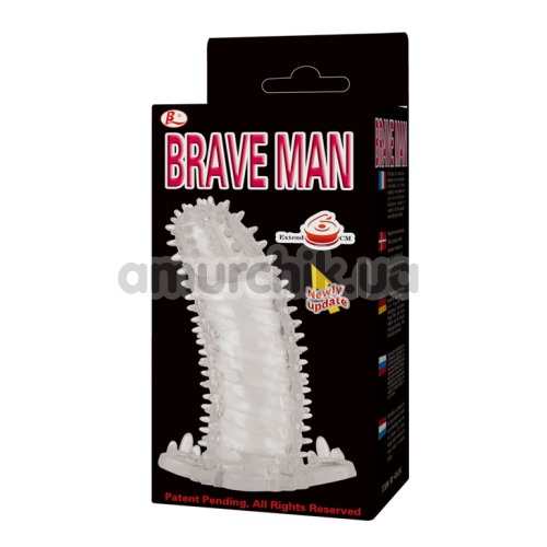 Насадка на пенис Brave Man 026202