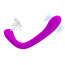 Вибратор с вакуумным стимулятором Pretty Love Alex, фиолетовый - Фото №2