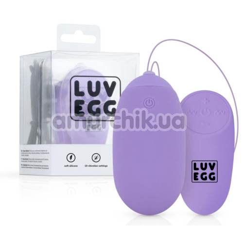 Виброяйцо Luv Egg XL, фиолетовое