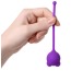 Вагинальный шарик A-Toys Pleasure Ball 764014-7, фиолетовый - Фото №3