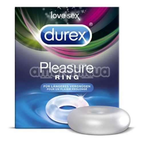 Ерекційне кільце Durex Pleasure Ring 1, прозоре