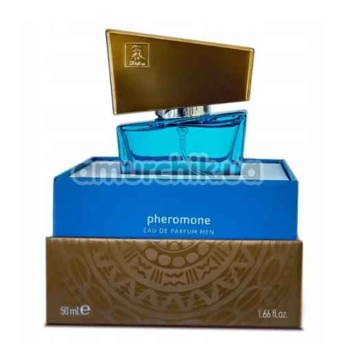 Духи с феромонами Shiatsu Pheromone Fragrance Men Light Blue для мужчин, 50 мл - Фото №1