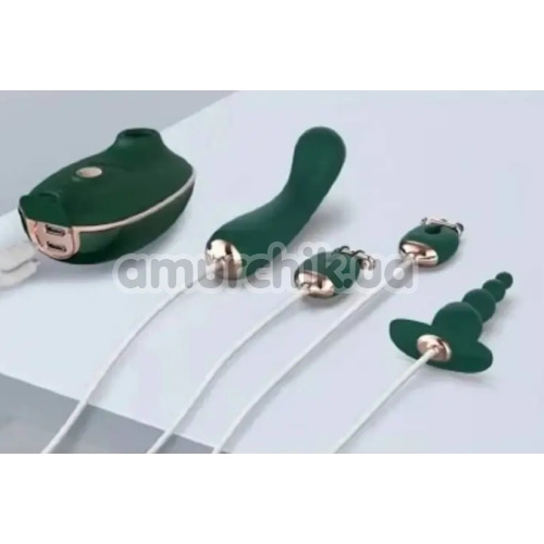 Набор секс-игрушек Qingnan Quartet Set, зеленый