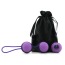 Вагинальные шарики Key Stella II Double Kegel Ball Set, фиолетовые - Фото №5