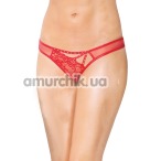 Трусики-стрінги Thongs (модель 2441), червоні - Фото №1