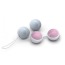 Вагинальные шарики Lovetoy Luna Beads II, голубые - Фото №5