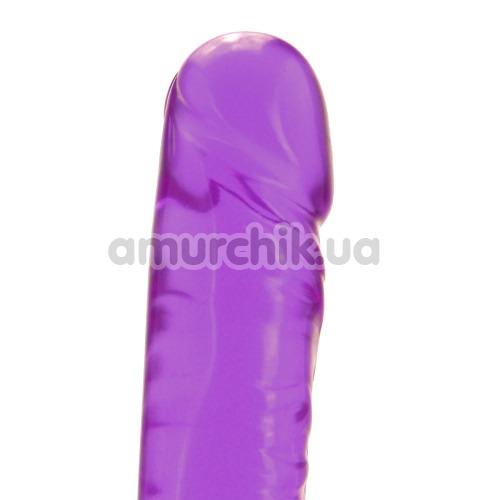 Фалоімітатор Crystal Jellies, 25.4 см, фіолетовий