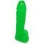 Мило у вигляді пеніса з присоскою Чистий Кайф L, зелене - Фото №1