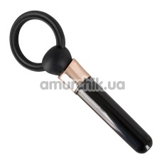 Виброкольцо Bad Kitty Naughty Toys Cock Ring & Bullet, черное - Фото №1