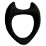 Ерекційне кільце Wooomy Toro M, чорне - Фото №0