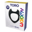 Эрекционное кольцо Wooomy Toro M, черное - Фото №2
