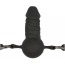 Кляп Easy Toys Pecker Gag Penis Shaped Silicone Gag, черный - Фото №4