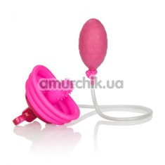 Вакуумная помпа с вибрацией для клитора Venus Butterfly Clitoral Pump, розовая - Фото №1