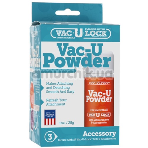 Пудра для кріплення Vac - U - Lock Vac - U Powder, 28 г