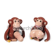 Заводные обезьянки Chimp Twisters, 2 шт - Фото №1
