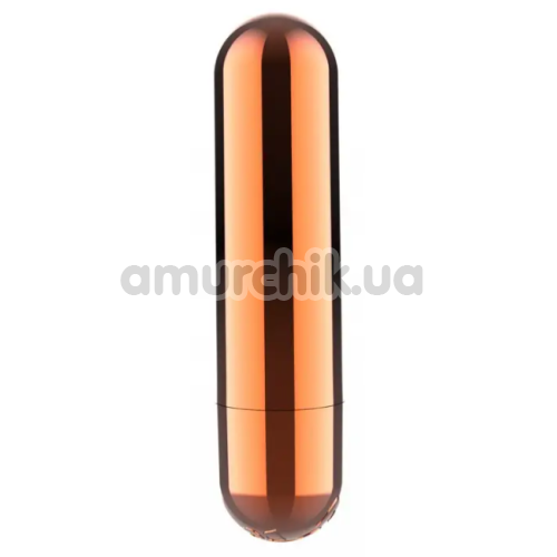 Клиторальный вибратор Boss Series Power Bullet, оранжевый