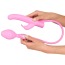 Вибратор Smile Inflatable Vibe Rosy Bunny, розовый - Фото №5