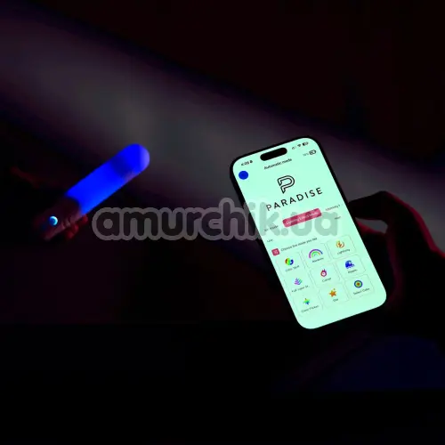 Клиторальный вибратор с подсветкой Illumination The Bullet, белый