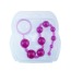 Анальний ланцюжок Anal Beads з петелькою, рожевий - Фото №5