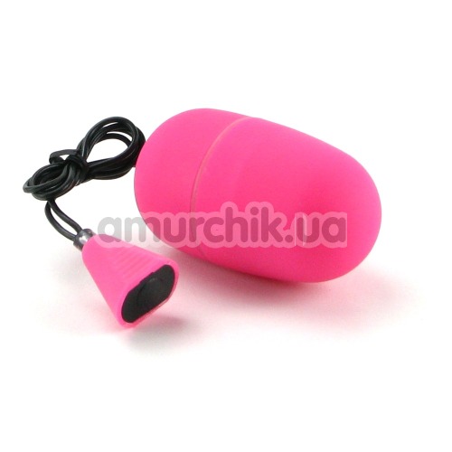 Виброяйцо One Touch Wonder Egg, розовое - Фото №1