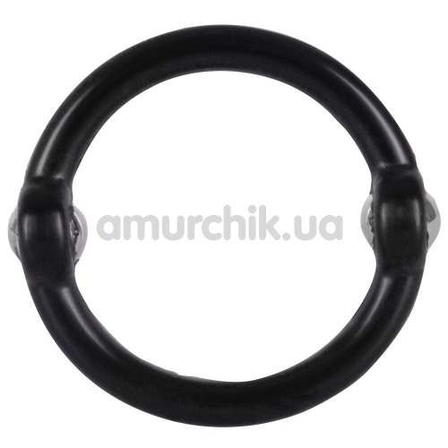 Эрекционное кольцо Beaded Cock Ring, черное