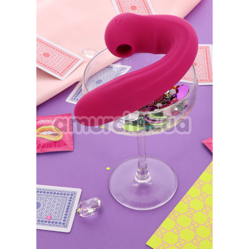 Симулятор орального сексу для жінок Xocoon Celestial Love Vibe Stimulator, рожевий