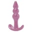 Анальна пробка Jelly Rancher Ripple T - Plug, рожева - Фото №2