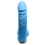Мыло в виде пениса с присоской Pure Bliss M, голубое - Фото №1