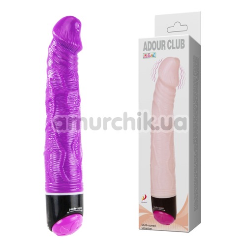Вибратор Adour Club 8.9 Vibration, фиолетовый