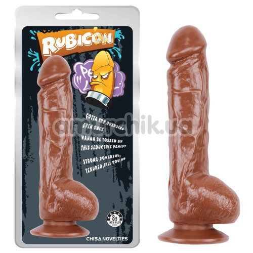 Фаллоимитатор Rubicon Orgasm Stealer Penis 8.9, коричневый