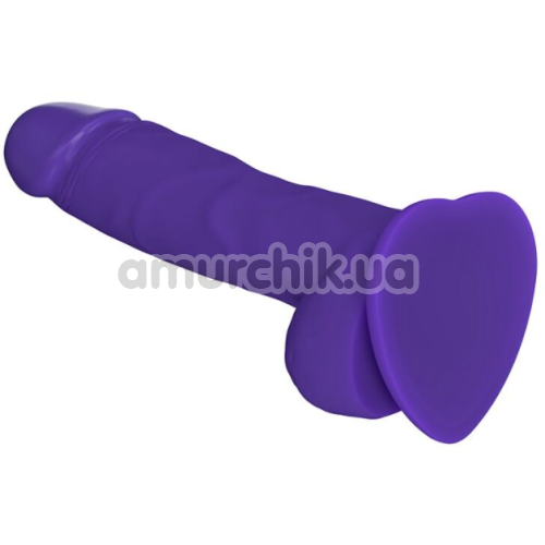 Фаллоимитатор Strap-On-Me Soft Realistic Dildo XL, фиолетовый