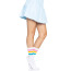 Шкарпетки Leg Avenue Pride Pansexual, білі - Фото №5