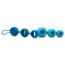 Вагинальные шарики Key Stella III Graduated Kegel Ball Set, голубые - Фото №3