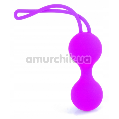 Набор вагинальных шариков Boss Series Silicone Kegal Balls Set, фиолетовый