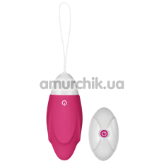 Віброяйце Lovetoy Rechargeable Joy Remote Control Egg, рожеве - Фото №1