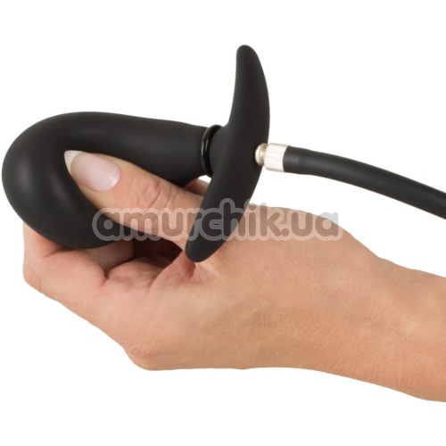 Анальный расширитель Inflatable Plug, черный