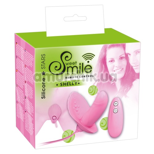 Вибратор Smile Shelly Remote Control, розовый