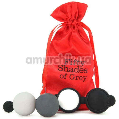 Вагинальные шарики Fifty Shades of Grey Beyond Aroused, черные