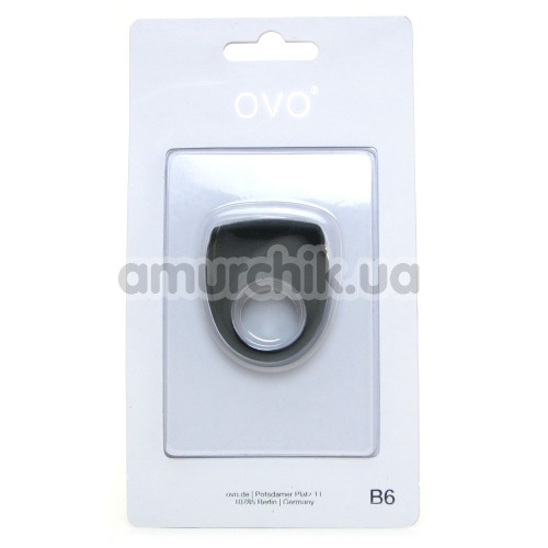 Виброкольцо OVO B6, черное