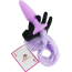 Анальна пробка з фіолетовим хвостом Unicorn Tails Pastel, фіолетова - Фото №2