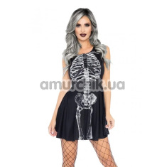 Платье Leg Avenue Skeleton Babe, черное - Фото №1