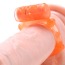 Виброкольцо Climax Juicy Rings, оранжевое - Фото №5