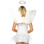 Комплект аксессуаров ангела Leg Avenue Feather Angel Wings & Halo Accessory Kit белый: крылья + нимб - Фото №4