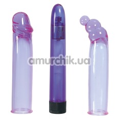 Набор из 3 предметов Crystal Sleevz, фиолетовый - Фото №1