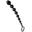 Анальная цепочка A-Toys Anal Beads 761309 M-Size, чёрная - Фото №2