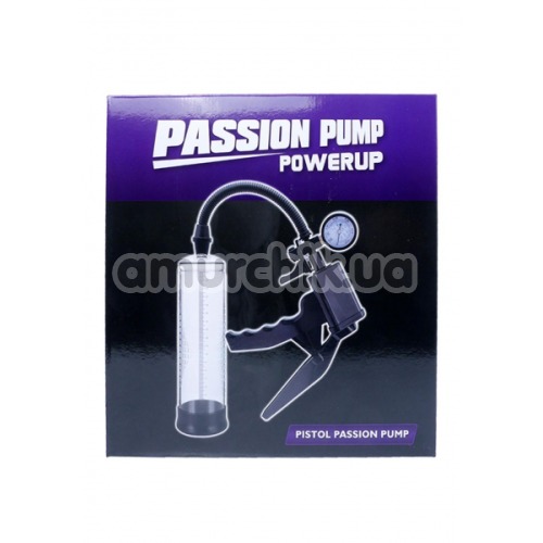 Вакуумна помпа Passion Pump Powerup, прозора