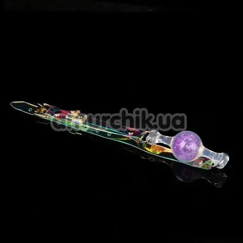 Кляп Univibe Crystal Gag L, фіолетовий