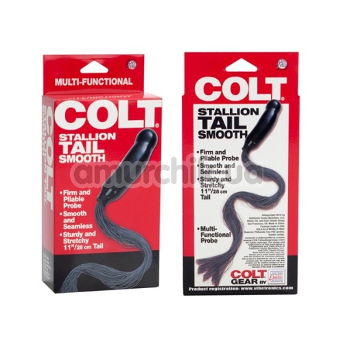 Анальная пробка Colt Stallion Tail Smooth, гладкая