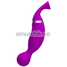 Симулятор орального секса для женщин с вибрацией Romance Swan, фиолетовый - Фото №1