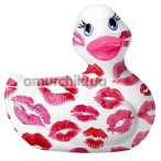 Кліторальний вібратор I Rub My Duckie Romance 2.0 з поцілунками, білий - Фото №1